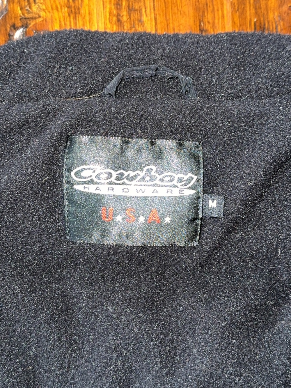 Cowboy Hardware boys puffer vest black medium kids boys zipper - Picture 3 of 7